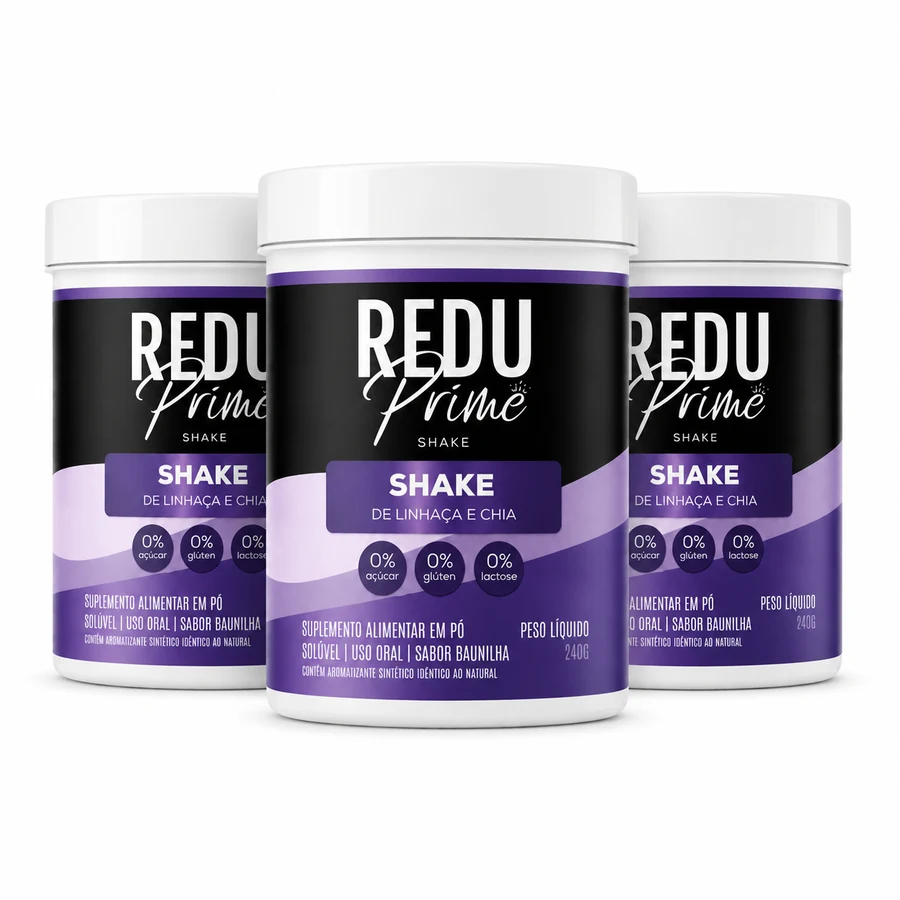 Reduprime Shake Linhaça e Chia