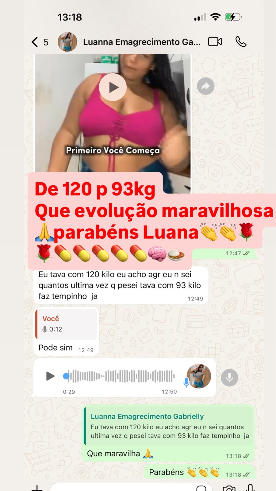 Transformação cliente Reduprime